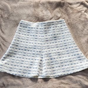 J.Crew Brocade Shimmer Flared Mini Skirt sz 4
